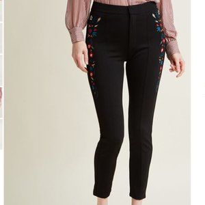 ModCloth I Admire Your Quirk Ponte Pants